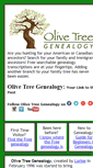 Mobile Screenshot of olivetreegenealogy.com